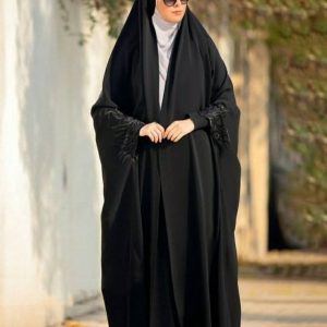 navy embroidered tunic set