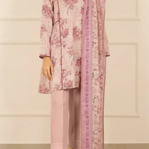 dusty rose embroidered abaya