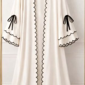 elegant ombre gradient abaya