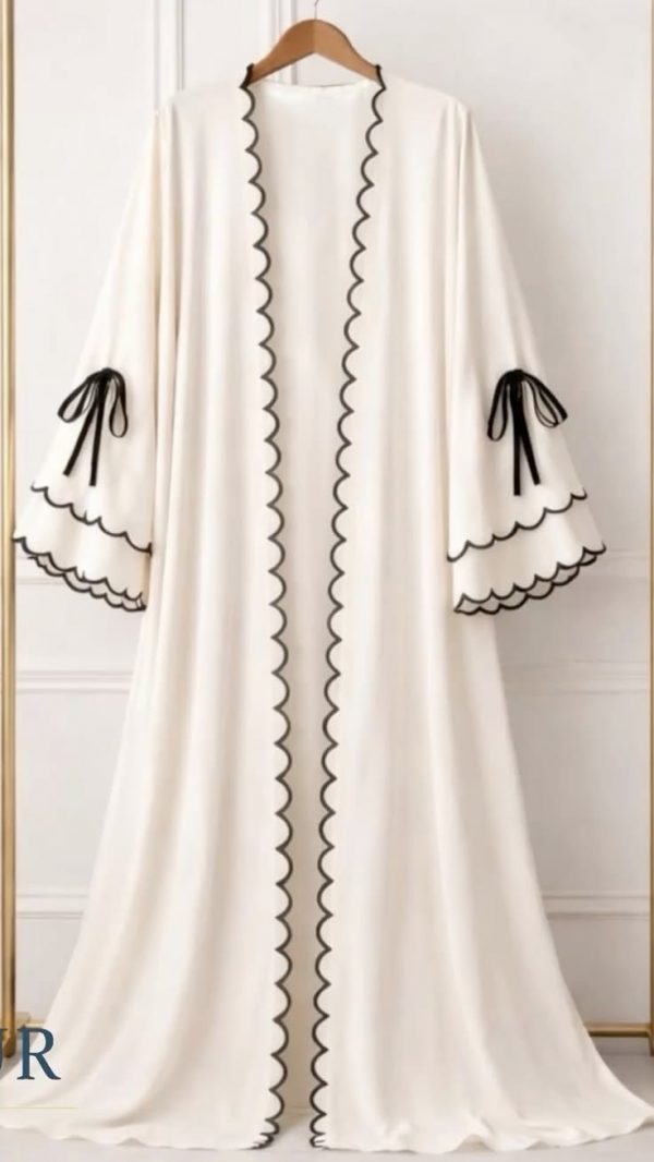 elegant ombre gradient abaya